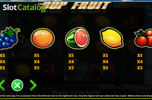 Скрин7. Bop Fruit слот