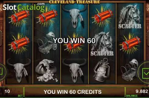 Скрин3. Cleveland Treasure слот