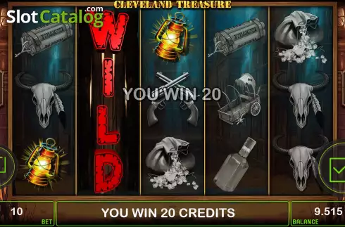 Скрин4. Cleveland Treasure слот