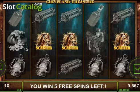 Скрин5. Cleveland Treasure слот