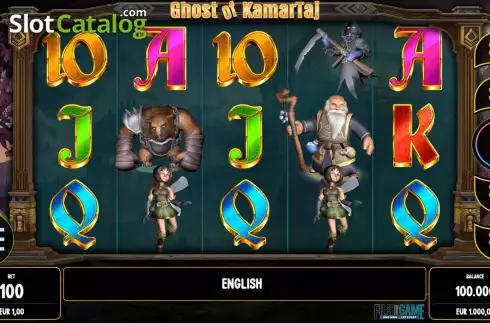 Скрин2. Ghost of Kamartaj слот