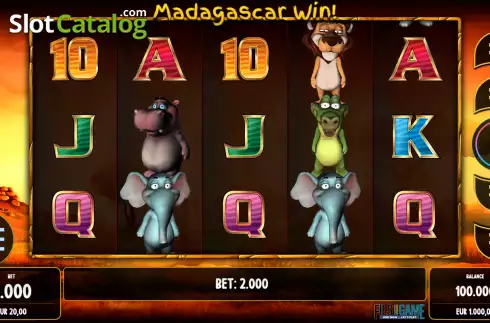 Скрин2. Madagascar Win слот