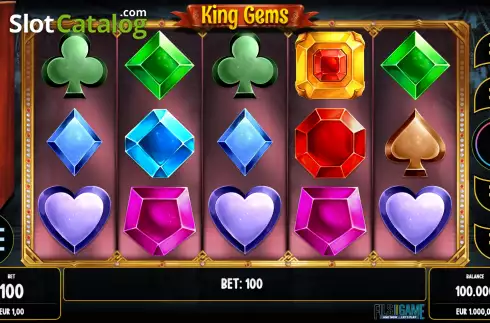 Скрин2. King Gems слот