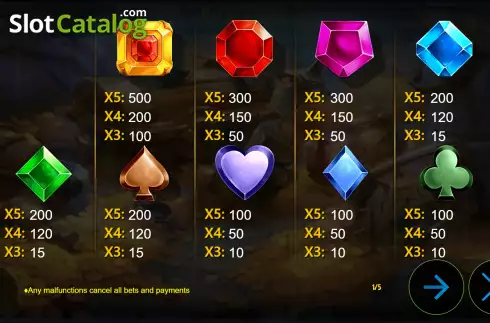 Скрин7. King Gems слот