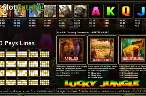Скрин5. Lucky Jungle (Fils Game) слот