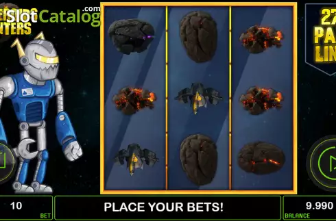 Скрин2. Asteroid Hunter слот