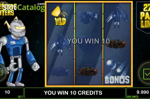 Скрин3. Asteroid Hunter слот