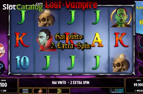 Скрин3. Lost Vampire слот
