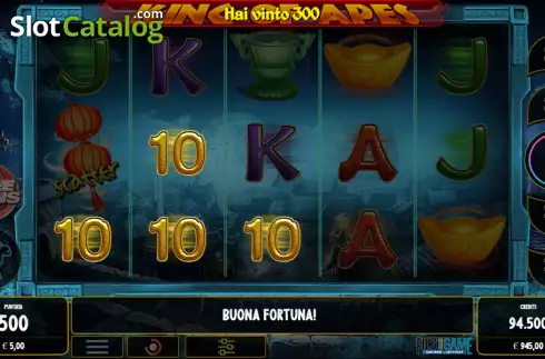Скрин4. King of Apes слот