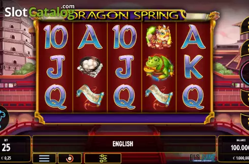 Скрин2. Dragon Spring слот