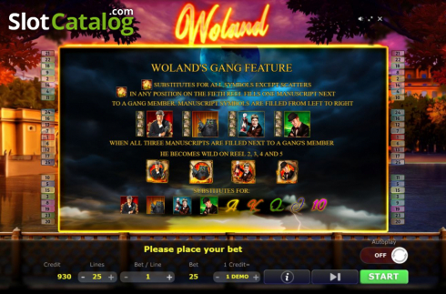 Скрин6. Woland слот