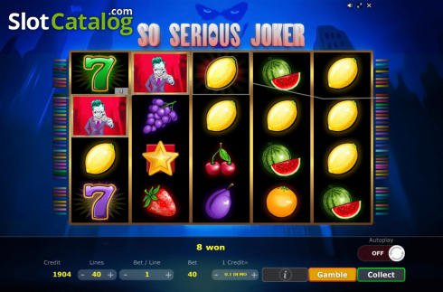 Скрин4. So Serious Joker слот