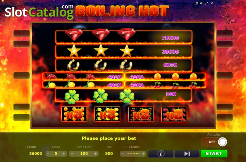 Скрин7. Boiling Hot слот