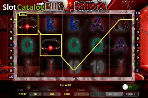 Скрин4. Book of Domination слот