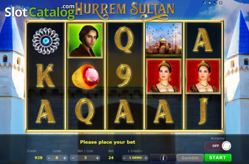 Скрин2. Hurrem Sultan слот