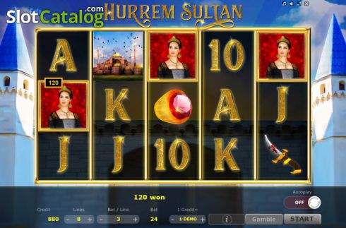Скрин4. Hurrem Sultan слот
