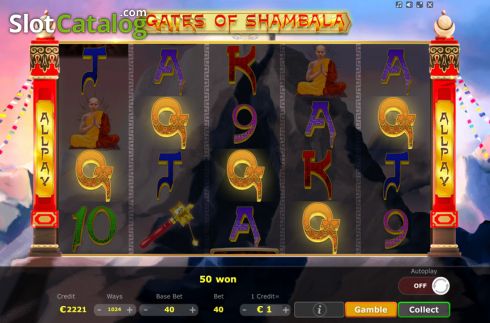 Скрин3. Gates of Shambala слот