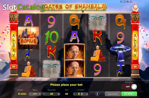 Скрин4. Gates of Shambala слот