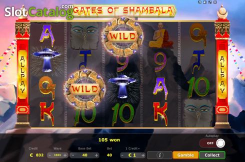Скрин5. Gates of Shambala слот
