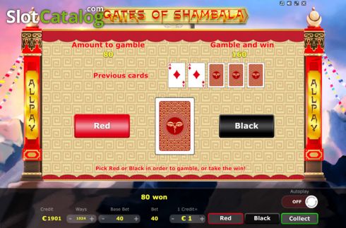 Скрин6. Gates of Shambala слот