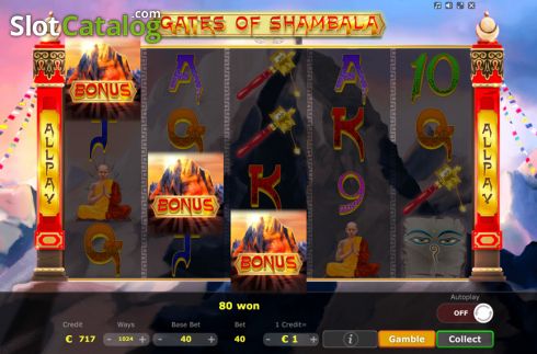 Скрин7. Gates of Shambala слот