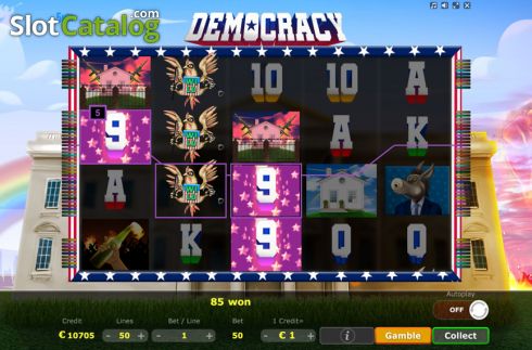 Скрин4. Democracy слот