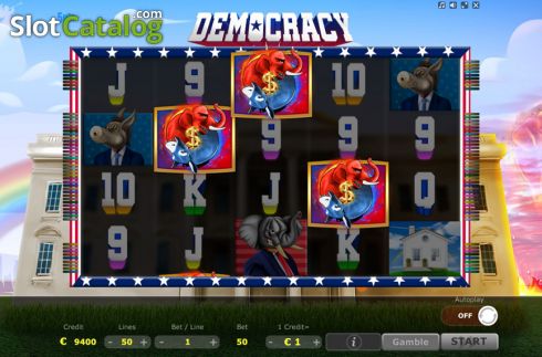 Скрин6. Democracy слот
