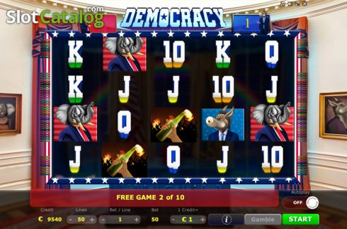 Скрин8. Democracy слот
