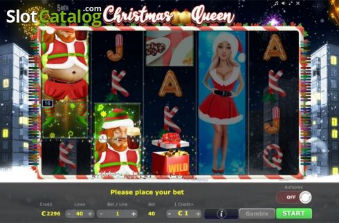 Скрин4. Christmas Queen слот
