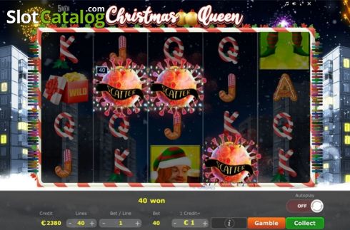 Скрин5. Christmas Queen слот