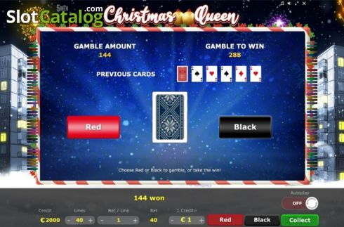 Скрин8. Christmas Queen слот