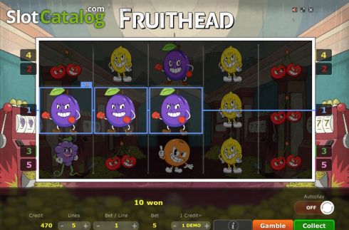 Скрин3. Fruithead слот