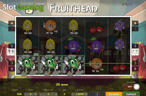 Скрин4. Fruithead слот