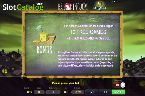 Скрин7. Rat Kingdom слот