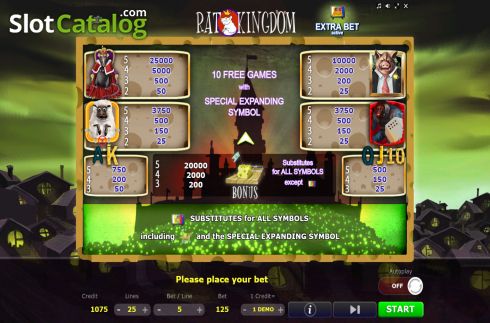 Скрин9. Rat Kingdom слот