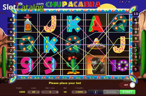 Скрин2. Chupacabra слот