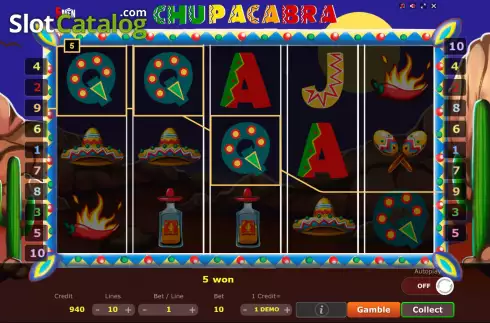 Скрин3. Chupacabra слот