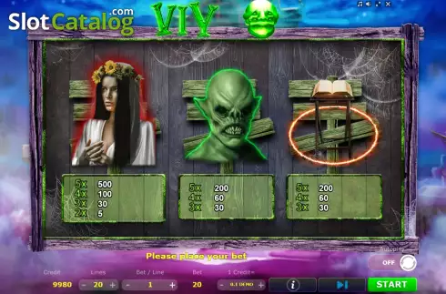 Скрин8. Viy слот