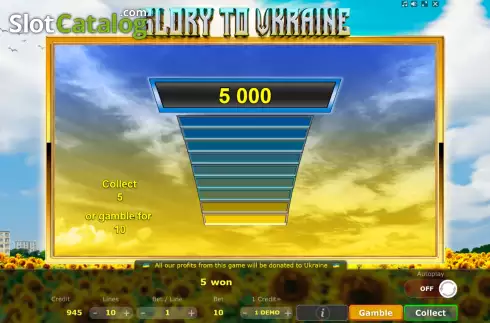 Скрин6. Glory to Ukraine слот