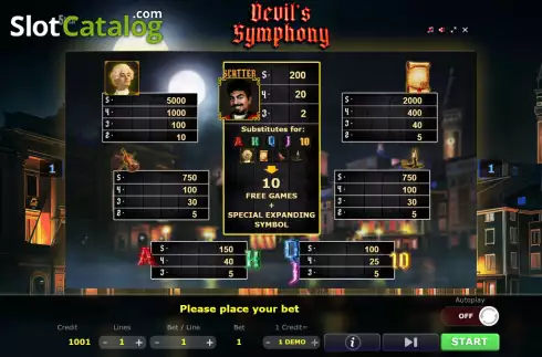 Скрин6. Devil's Symphony слот