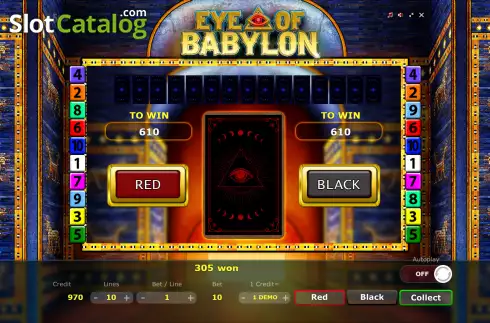 Скрин6. Eye of Babylon слот