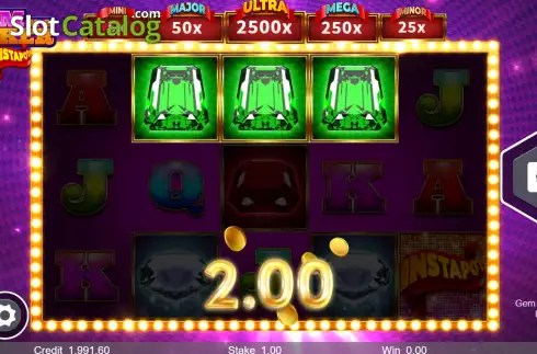 Скрин4. Gem of a Joker InstaPots слот