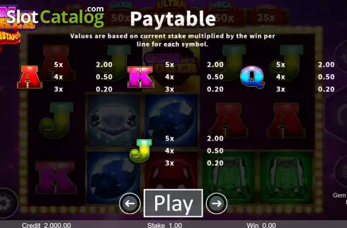 Скрин9. Gem of a Joker InstaPots слот