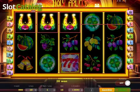 Скрин3. Holy Fruits слот