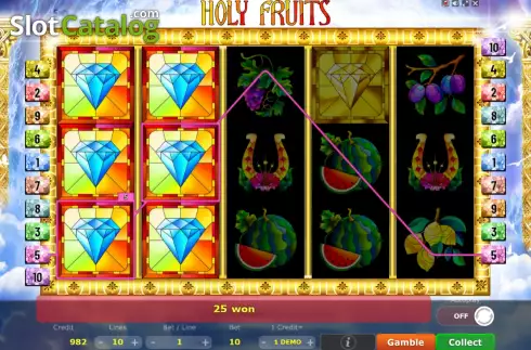 Скрин8. Holy Fruits слот