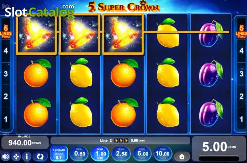 Скрин4. 5 Super Crown слот
