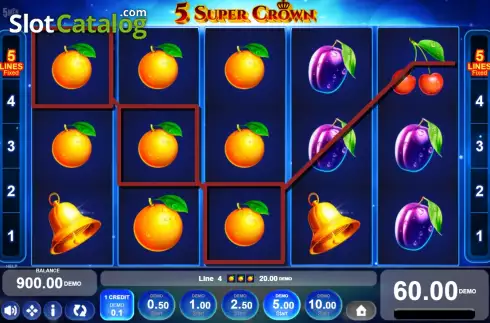 Скрин5. 5 Super Crown слот