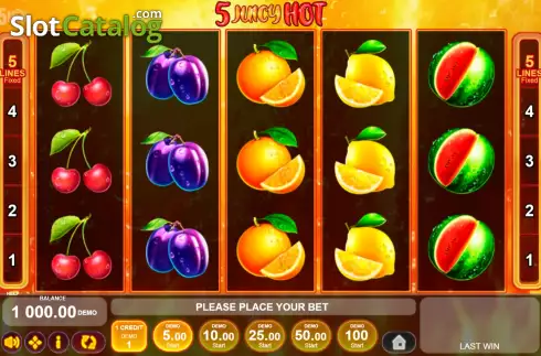 Скрин2. 5 Juicy Hot слот