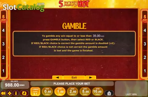 Скрин8. 5 Juicy Hot слот