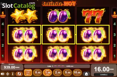 Скрин4. Infinite Hot слот